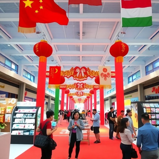 在第四届消博会感受中外文化“双向奔赴” 在第四届消博会感受中外文化“双向奔赴”