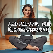 闽籍旅法油画家林鸣岗“共融共生共情”艺术展引人入胜-启闻网 闽籍旅法油画家林鸣岗“共融共生共情”艺术展引人入胜-启闻网