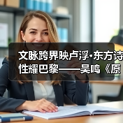 东方艺术与西方技法交融 吴鸣作品惊艳巴黎卢浮宫-启闻网 东方艺术与西方技法交融 吴鸣作品惊艳巴黎卢浮宫-启闻网