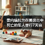委内瑞拉为在美袭击中死亡的军人举行7天哀悼 委内瑞拉为在美袭击中死亡的军人举行7天哀悼