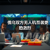 俄乌双方无人机互袭更趋激烈