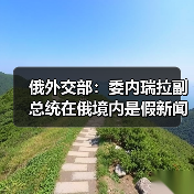 俄外交部:委内瑞拉副总统在俄境内是假新闻 俄外交部:委内瑞拉副总统在俄境内是假新闻