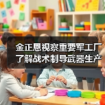 金正恩视察重要军工厂 了解战术制导武器生产情况 金正恩视察重要军工厂 了解战术制导武器生产情况