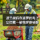 波兰战机在波罗的海上空拦截一架俄罗斯侦察机 波兰战机在波罗的海上空拦截一架俄罗斯侦察机