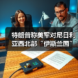 特朗普称美军对尼日利亚西北部“伊斯兰国”目标发动打击 特朗普称美军对尼日利亚西北部“伊斯兰国”目标发动打击