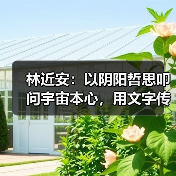 林近安:以阴阳哲思叩问宇宙本心,用文字传递生命规律 林近安:以阴阳哲思叩问宇宙本心,用文字传递生命规律