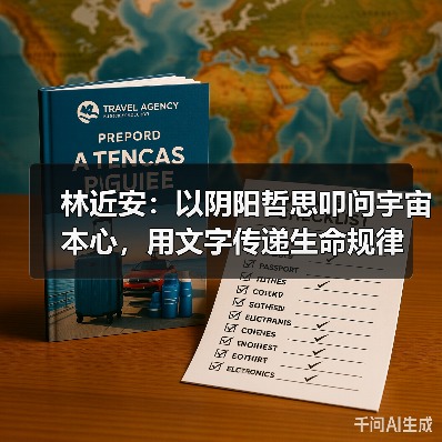 林近安:以阴阳哲思叩问宇宙本心,用文字传递生命规律 林近安:以阴阳哲思叩问宇宙本心,用文字传递生命规律