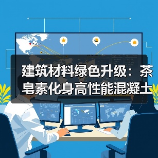 茶皂素提升混凝土耐久性,绿色建材新选择-启闻网 茶皂素提升混凝土耐久性,绿色建材新选择-启闻网