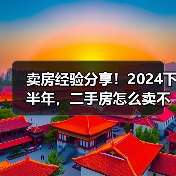 卖房经验分享!2024下半年,二手房怎么卖不亏还能赚? 卖房经验分享!2024下半年,二手房怎么卖不亏还能赚?