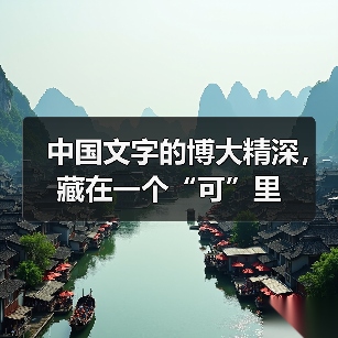 一个字承载千年智慧:‘可’字的多面魅力-启闻网 一个字承载千年智慧:‘可’字的多面魅力-启闻网