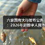 六家国有大行发布公告:2026年起数字人民币实名钱包余额按活期存款挂牌利率计息 六家国有大行发布公告:2026年起数字人民币实名钱包余额按活期存款挂牌利率计息