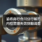 银行内控失效致被罚 问责多名责任人-启闻网 银行内控失效致被罚 问责多名责任人-启闻网
