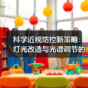 科学近视防控新策略:灯光改造与光谱调节的护眼之道 科学近视防控新策略:灯光改造与光谱调节的护眼之道
