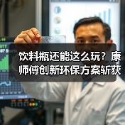 饮料瓶还能这么玩?康师傅创新环保方案斩获金投赏 饮料瓶还能这么玩?康师傅创新环保方案斩获金投赏