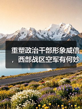 重塑政治干部形象威信，西部战区空军有何妙招？