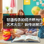 非遗传承如何点燃当代艺术火花?薪传说展览的破界实践 非遗传承如何点燃当代艺术火花?薪传说展览的破界实践