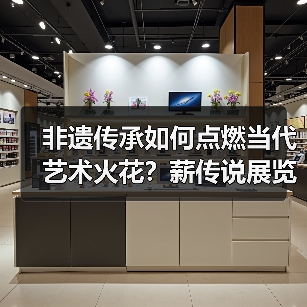 非遗传承如何点燃当代艺术火花?薪传说展览的破界实践 非遗传承如何点燃当代艺术火花?薪传说展览的破界实践