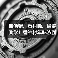 抓活猪、看村晚、捐资助学!香维村年味浓到爆 抓活猪、看村晚、捐资助学!香维村年味浓到爆
