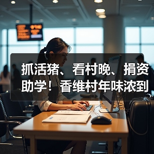 抓活猪、看村晚、捐资助学!香维村年味浓到爆 抓活猪、看村晚、捐资助学!香维村年味浓到爆