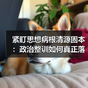紧盯思想病根清源固本:政治整训如何真正落地见效? 紧盯思想病根清源固本:政治整训如何真正落地见效?