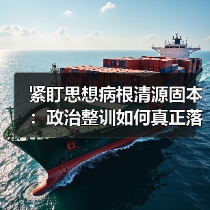 紧盯思想病根清源固本:政治整训如何真正落地见效? 紧盯思想病根清源固本:政治整训如何真正落地见效?