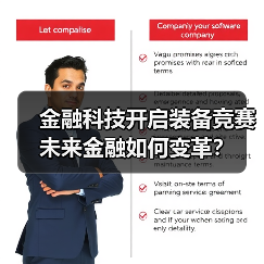 金融科技开启装备竞赛 未来金融如何变革? 金融科技开启装备竞赛 未来金融如何变革?