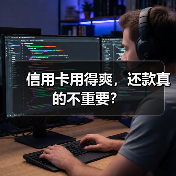 信用卡用得爽,还款真的不重要? 信用卡用得爽,还款真的不重要?