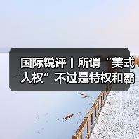 国际锐评丨所谓“美式人权”不过是特权和霸权 国际锐评丨所谓“美式人权”不过是特权和霸权