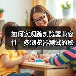 如何实现跨浏览器兼容性:多浏览器测试的秘密武器 如何实现跨浏览器兼容性:多浏览器测试的秘密武器