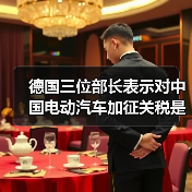 德国三位部长表示对中国电动汽车加征关税是“错误的” 德国三位部长表示对中国电动汽车加征关税是“错误的”