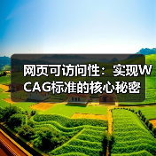 网页可访问性:实现WCAG标准的核心秘密 网页可访问性:实现WCAG标准的核心秘密