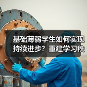 基础薄弱学生如何实现持续进步?重建学习秩序的科学路径 基础薄弱学生如何实现持续进步?重建学习秩序的科学路径