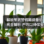 解放军武警假期战备值班全解析 严阵以待保安全