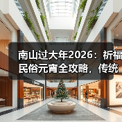 南山过大年2026:祈福民俗元宵全攻略,传统年味沉浸体验 南山过大年2026:祈福民俗元宵全攻略,传统年味沉浸体验