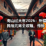 南山过大年2026:祈福民俗元宵全攻略,传统年味沉浸体验 南山过大年2026:祈福民俗元宵全攻略,传统年味沉浸体验