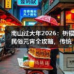 南山过大年2026:祈福民俗元宵全攻略,传统年味沉浸体验 南山过大年2026:祈福民俗元宵全攻略,传统年味沉浸体验