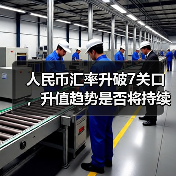 人民币汇率升破7关口,升值趋势是否将持续? 人民币汇率升破7关口,升值趋势是否将持续?