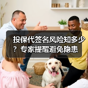 投保代签名风险知多少?专家提醒避免隐患 投保代签名风险知多少?专家提醒避免隐患