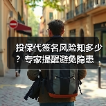 投保代签名风险知多少?专家提醒避免隐患 投保代签名风险知多少?专家提醒避免隐患