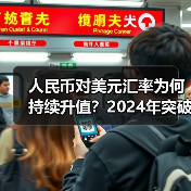 人民币对美元汇率为何持续升值?2024年突破”7″背后的逻辑解析 人民币对美元汇率为何持续升值?2024年突破”7″背后的逻辑解析