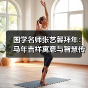 国学名师张艺馨拜年:马年吉祥寓意与智慧传承 国学名师张艺馨拜年:马年吉祥寓意与智慧传承
