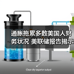 通胀拖累多数美国人财务状况 美联储报告揭示真实困境 通胀拖累多数美国人财务状况 美联储报告揭示真实困境