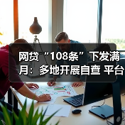 网贷“108条”下发满月:多地开展自查 平台承压整改 网贷“108条”下发满月:多地开展自查 平台承压整改