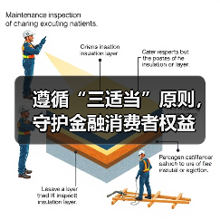 遵循“三适当”原则,守护金融消费者权益 遵循“三适当”原则,守护金融消费者权益