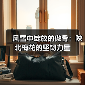 风雪中绽放的傲骨:陕北梅花的坚韧力量 风雪中绽放的傲骨:陕北梅花的坚韧力量