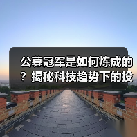 公募冠军是如何炼成的?揭秘科技趋势下的投资秘诀 公募冠军是如何炼成的?揭秘科技趋势下的投资秘诀