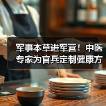 军事本草进军营 中医服务助官兵健康防护-启闻网 军事本草进军营 中医服务助官兵健康防护-启闻网