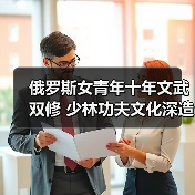 文武双修十余载:俄罗斯女青年的少林之路-启闻网 文武双修十余载:俄罗斯女青年的少林之路-启闻网