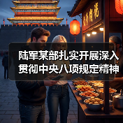 陆军某部扎实开展深入贯彻中央八项规定精神学习教育 陆军某部扎实开展深入贯彻中央八项规定精神学习教育
