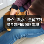银价“跳水”金价下跌 贵金属回调风险累积 银价“跳水”金价下跌 贵金属回调风险累积